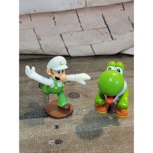 McDonald's Luigi Yoshi Mario Nintendo toy figure set 2017-2018